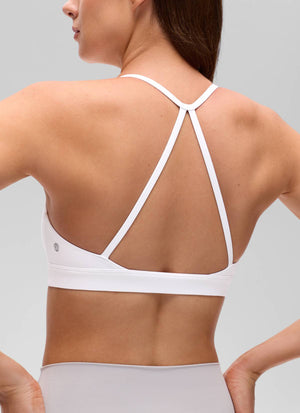 Thin Strap Cross Back Bra - Cross Back, Delicate Straps