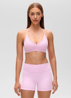 Double Lined T Back Bra - T Back, Soft Construction - Hot Pink
