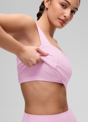 Wide Strap Bra Tank Top - Wide Straps, Built-in Support