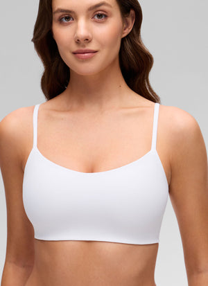 Padded Bralette - Moulded Cups, Spaghetti Straps