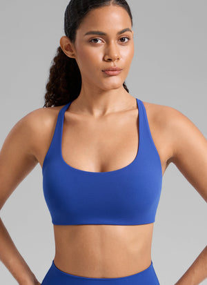U Neck Cross Back Bra - U Neck, Cross Back