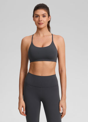 Double Lined V Back Bra - V Back, Shape Retention