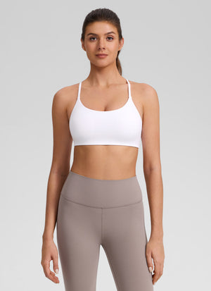 Double Lined V Back Bra - V Back, Shape Retention