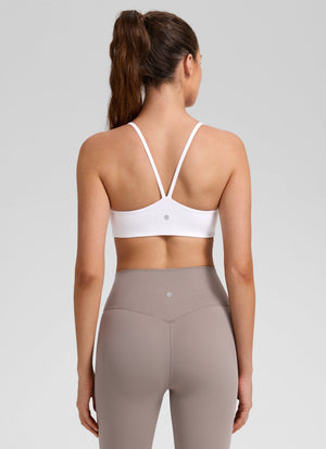 Double Lined V Back Bra - V Back, Shape Retention