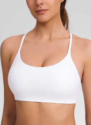 Double Lined V Back Bra - V Back, Shape Retention