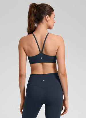 Double Lined V Back Bra - V Back, Shape Retention