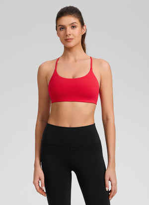 Double Lined V Back Bra - V Back, Shape Retention