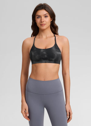 Double Lined V Back Bra - V Back, Shape Retention