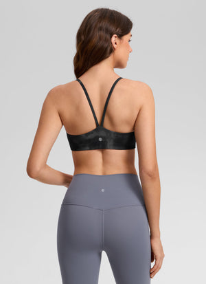 Double Lined V Back Bra - V Back, Shape Retention