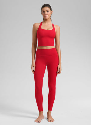 Racerback Bra Tank Top - Racerback, Shelf Bra