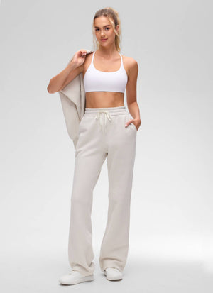 Cross Back Sports Bra - Twist Design, Secure Hold