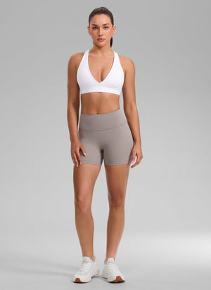 High Support Sports Bra - Wide Straps, Cross Back