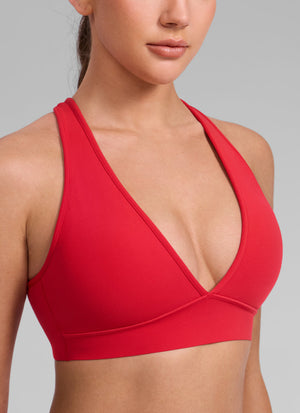 High Support Sports Bra - Wide Straps, Cross Back