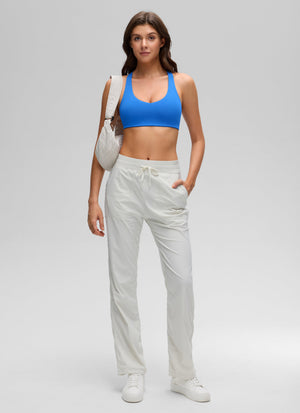 Racerback Sports Bra - V Neck, Clean Lines