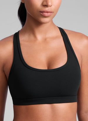 Sports Bra For Running - Racerback, Keyhole Back