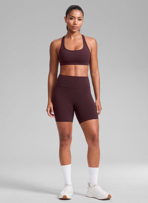 Sports Bra For Running - Racerback, Keyhole Back