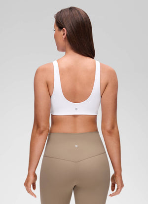 Yoga Bra - V Neck, U Back, Soft Stretch