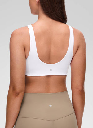 Yoga Bra - V Neck, U Back, Soft Stretch