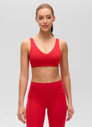 Yoga Bra - V Neck, U Back, Soft Stretch
