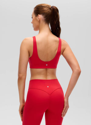 Yoga Bra - V Neck, U Back, Soft Stretch