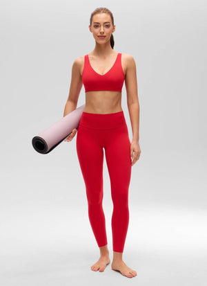 Yoga Bra - V Neck, U Back, Soft Stretch