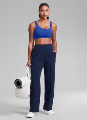 Gym Bra - Asymmetric Straps, Medium Support