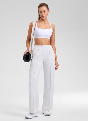 Double Lined Sports Bra - Scoop Neck, No Padding