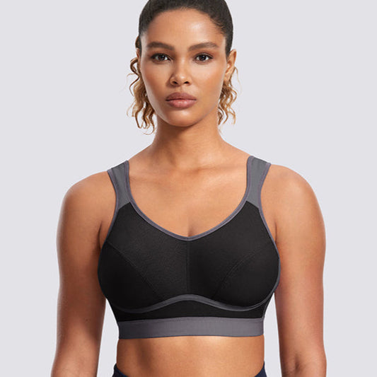 Wire-Free Sports Bra with Balanced Support