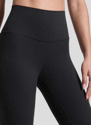 Yoga Leggings in Butterluxe Fabric - Seamless Waist, 25 Inch Black - view 4