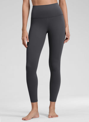 Yoga Leggings in Butterluxe Fabric - Seamless Waist, 25 Inch Mysterious Grey - view 1