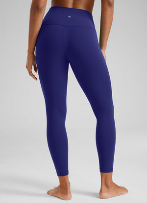 Yoga Leggings in Butterluxe Fabric - Seamless Waist, 25 Inch Larkspur Blue - view 2