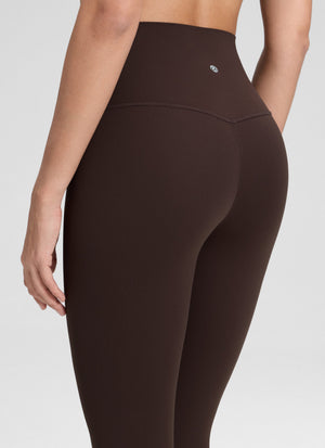 Yoga Leggings in Butterluxe Fabric - 23 Inch, High Waist Hot Fudge Brown - view 4