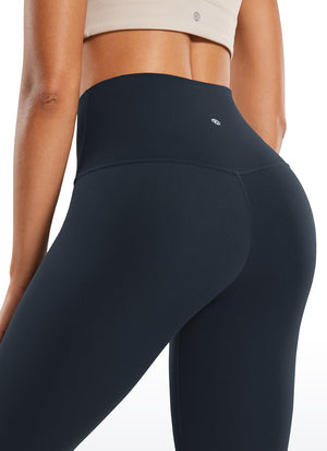 Yoga Leggings in Butterluxe Fabric - 23 Inch, High Waist True Navy - view 4