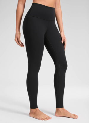 Yoga Leggings in Butterluxe Fabric - 30 Inch, Extra Long Black - view 1
