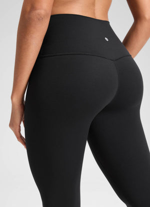 Yoga Leggings in Butterluxe Fabric - 30 Inch, Extra Long Black - view 4