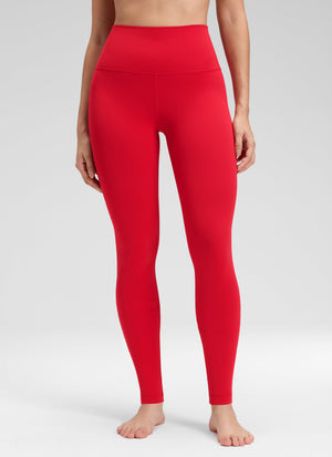 Yoga Leggings in Butterluxe Fabric - 30 Inch, Extra Long Aurora Red - view 1