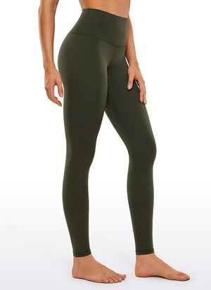 Yoga Leggings in Butterluxe Fabric - 30 Inch, Extra Long Olive Green - view 1
