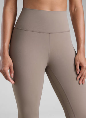 High Rise Workout Leggings - Butterlift Fabric, 25 Inch Creamy Latte - view 4
