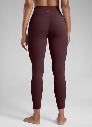 High Rise Workout Leggings - Butterlift Fabric, 25 Inch Ripe Plum - view 2