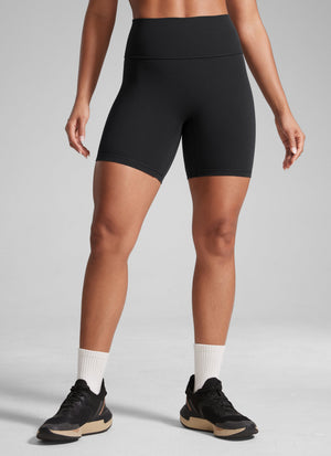 Sculpt Shorts No Front Seam - High Waist, 6 Inch Black - view 3