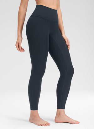Yoga Leggings No Front Seam - Butterluxe Fabric, High Waist, 25 Inch True Navy - view 1