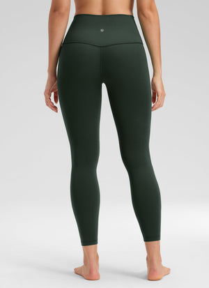 Yoga Leggings No Front Seam - Butterluxe Fabric, High Waist, 25 Inch Legend Green - view 2