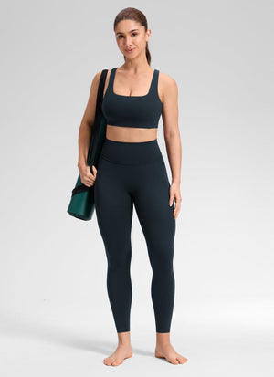 Leggings - No Front Seam, Tummy Control, High Waist True Navy - view 5