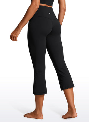 High Rise Flare Leggings - Butterluxe Fabric, 23 Inch Black - view 2