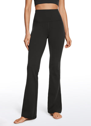 High Rise Pocketed Leggings - Butterluxe Fabric, 33.5 Inch Black - view 1