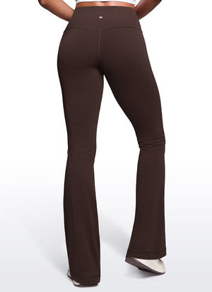 High Rise Pocketed Leggings - Butterluxe Fabric, 33.5 Inch Hot Fudge Brown - view 2
