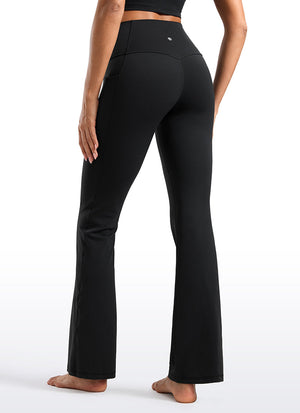 High Rise Pocketed Leggings - Butterluxe Fabric, 31.5 Inch Black - view 2