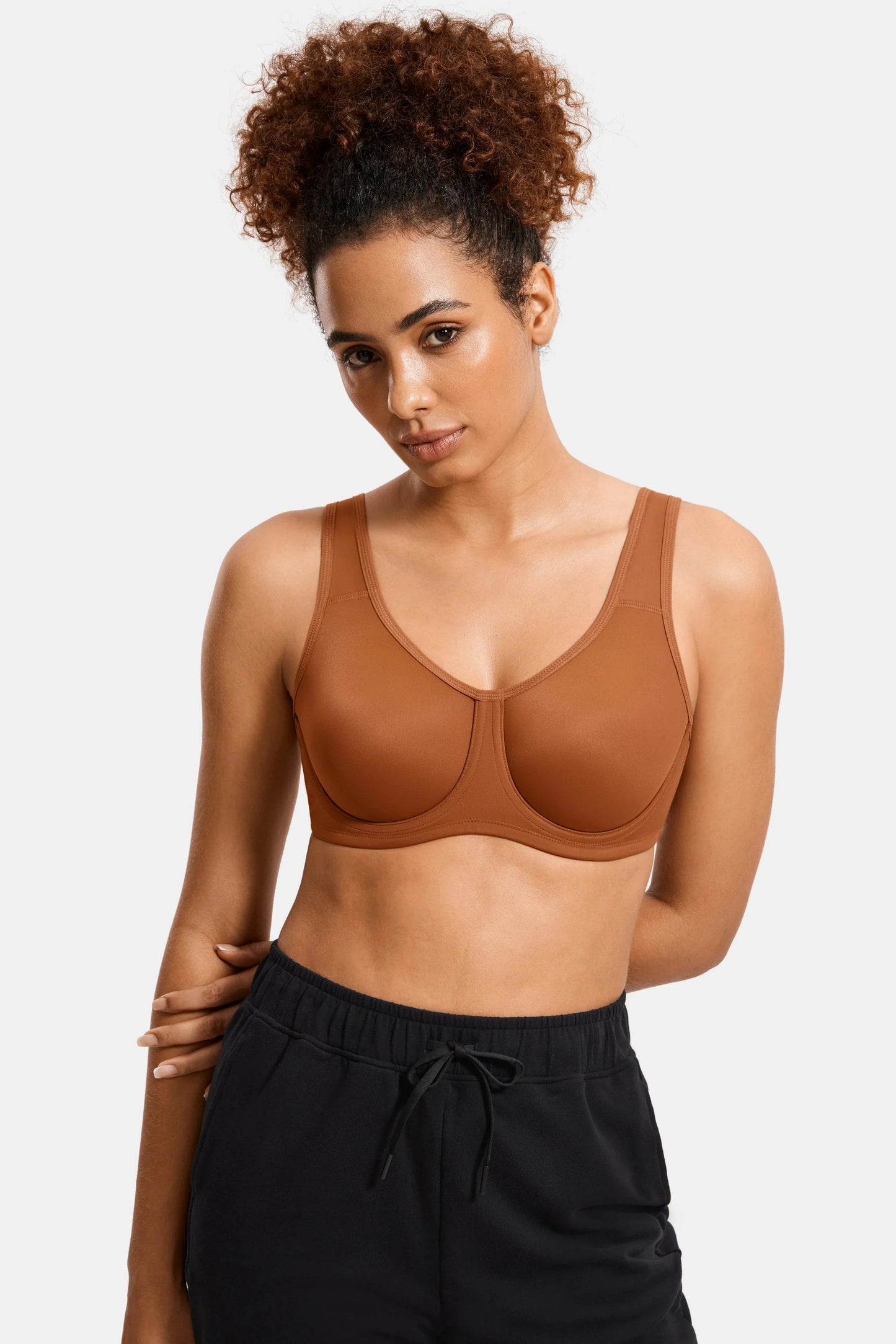 Supportive Underwired Sports Bra for Full Bust