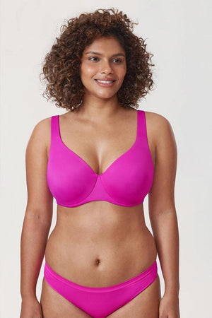 Back view of bra with hook-and-eye back closure and standard adjustable shoulder straps - MissFine