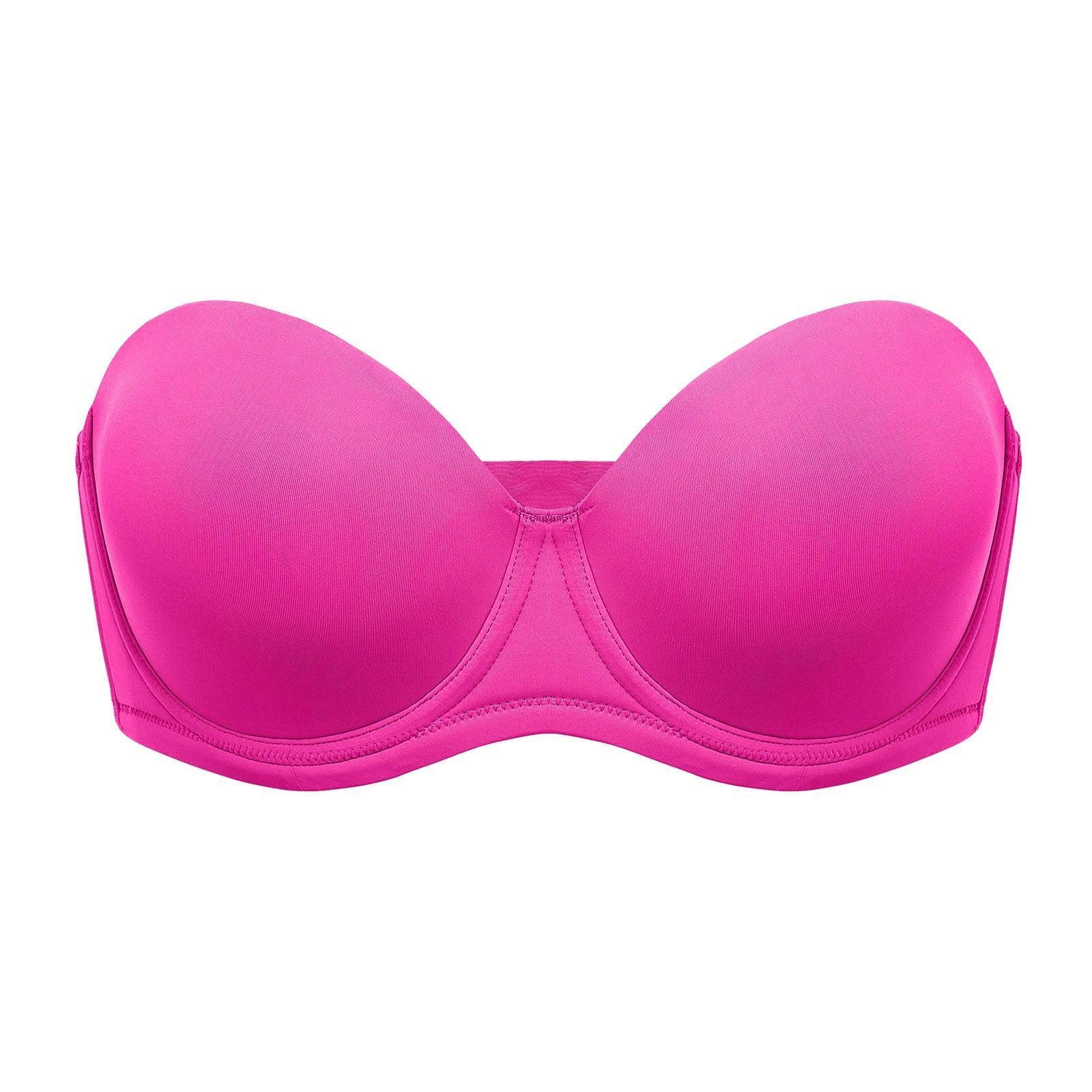 חזיית סטרפלס שחורה עם עצם לחזה שופע ולהופעה נשית סקסית שלך - לה איסלה